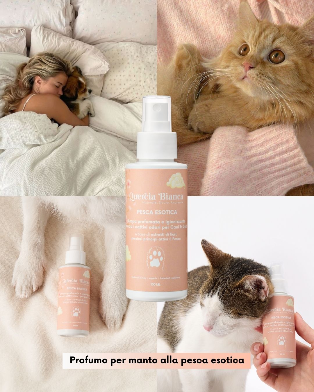 PREORDINE Profumo per manto alla pesca esotica