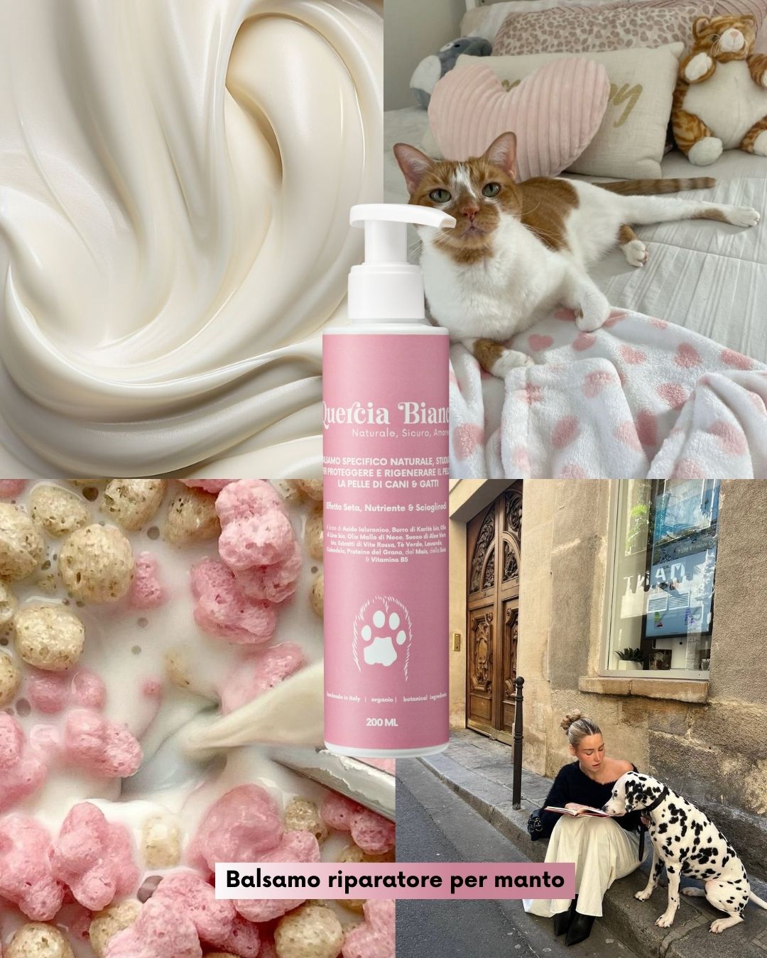 Balsamo riparatore per manto