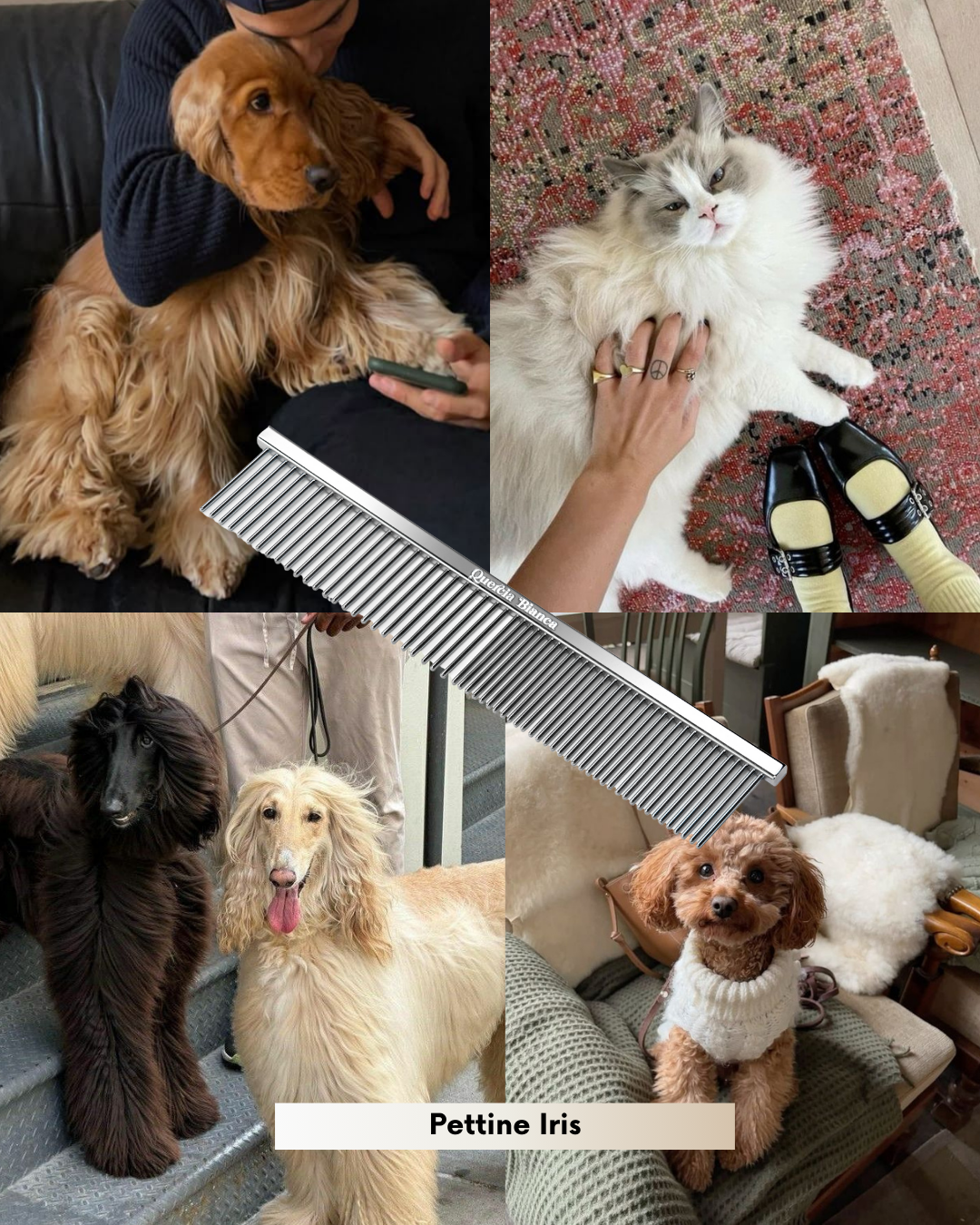 Pettine Iris - pelo lungo