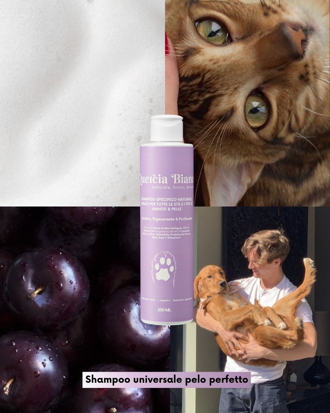 Shampoo universale pelo perfetto