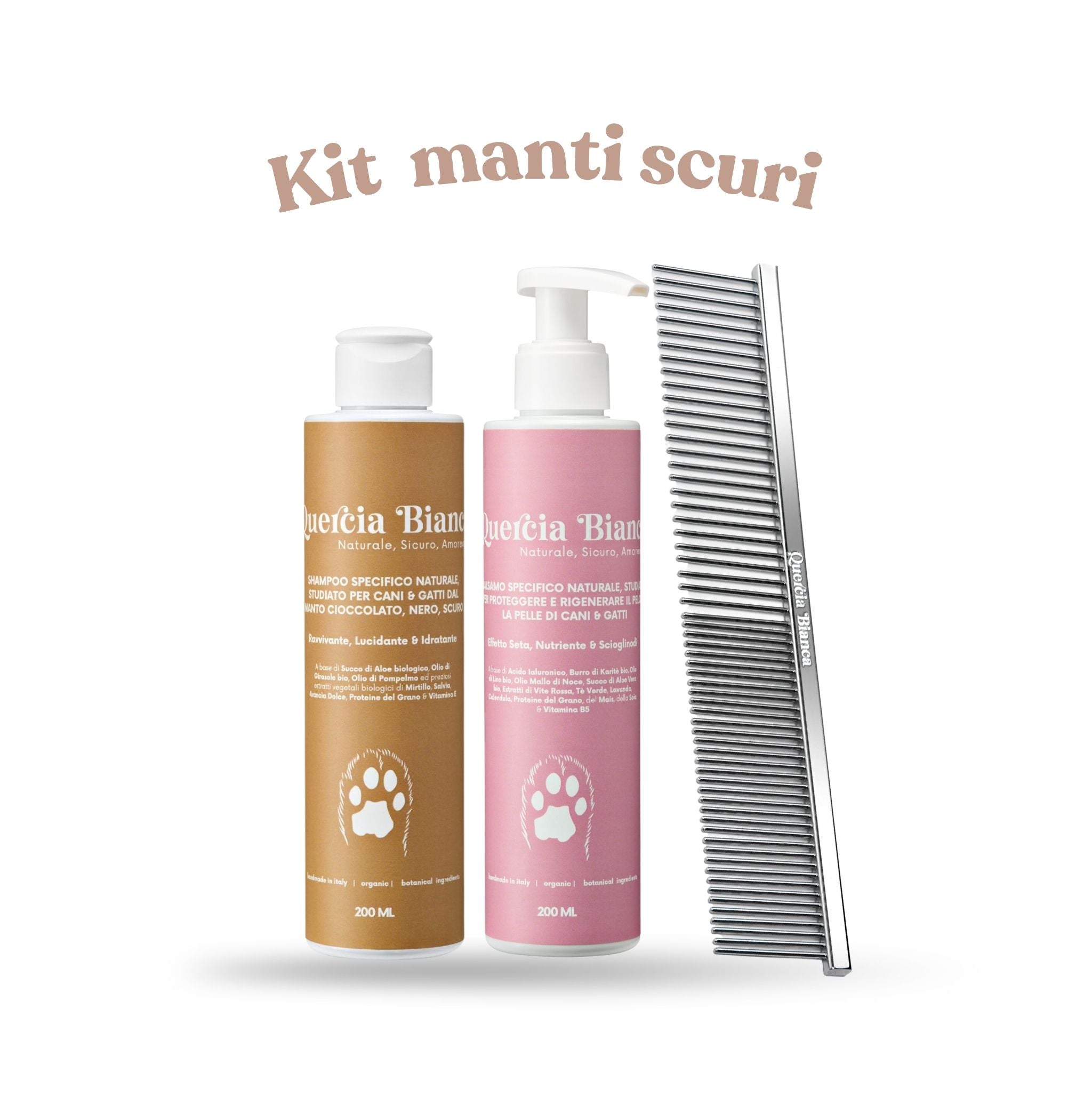 Kit lavaggio manti scuri